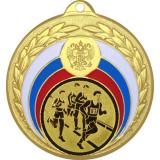 Медаль MN196 (Бег, диаметр 50 мм (Медаль плюс жетон))