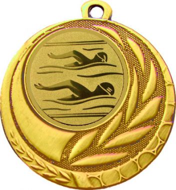 Медаль MN27 (Плавание, диаметр 45 мм (Медаль плюс жетон VN54))
