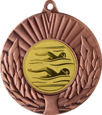 Медаль MN68 (Плавание, диаметр 50 мм (Медаль плюс жетон VN54))