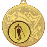 Медаль MN27 (Лыжный спорт, диаметр 45 мм (Медаль плюс жетон VN562))