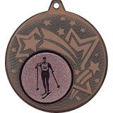 Медаль MN27 (Лыжный спорт, диаметр 45 мм (Медаль плюс жетон))