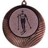 Медаль MN1302 (Лыжный спорт, диаметр 56 мм (Медаль плюс жетон))