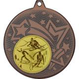Медаль MN27 (Лыжный спорт, диаметр 45 мм (Медаль плюс жетон VN563))
