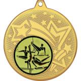 Медаль MN27 (Гимнастика, диаметр 45 мм (Медаль плюс жетон VN566))