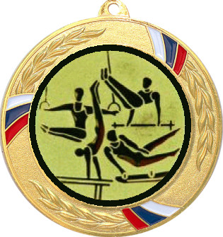 Медаль MN207 (Гимнастика, диаметр 80 мм (Медаль плюс жетон VN566))