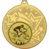 Медаль MN27 (Велоспорт, диаметр 45 мм (Медаль плюс жетон))