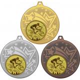 Комплект из трёх медалей MN27 (Велоспорт, диаметр 45 мм (Три медали плюс три жетона VN576))