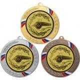 Комплект медалей №577-1285 (Судейство, диаметр 70 мм (Три медали плюс три жетона для вклейки) Место для вставок: обратная сторона диаметр 60 мм)
