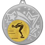 Медаль №58-1274 (Прыжки в воду, диаметр 45 мм (Медаль цвет серебро плюс жетон для вклейки) Место для вставок: обратная сторона диаметр 40 мм)