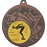 Медаль №58-1274 (Прыжки в воду, диаметр 45 мм (Медаль цвет бронза плюс жетон для вклейки) Место для вставок: обратная сторона диаметр 40 мм)