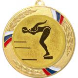Медаль MN207 (Прыжки в воду, диаметр 80 мм (Медаль плюс жетон))
