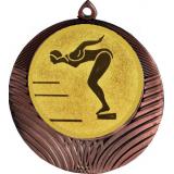 Медаль MN1302 (Прыжки в воду, диаметр 56 мм (Медаль плюс жетон))
