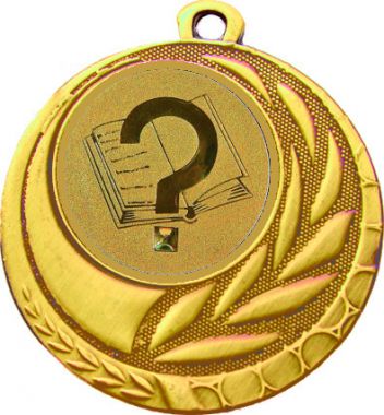 Медаль №582-27 (Образование, диаметр 45 мм (Медаль цвет золото плюс жетон для вклейки) Место для вставок: обратная сторона диаметр 39 мм)