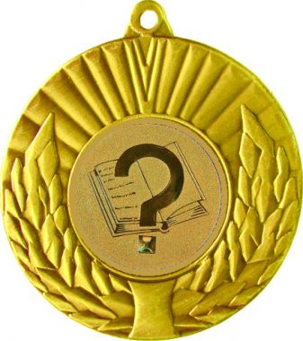 Медаль №582-192 (Образование, диаметр 50 мм (Медаль цвет золото плюс жетон для вклейки) Место для вставок: обратная сторона диаметр 45 мм)