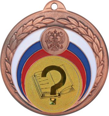 Медаль №582-196 (Образование, диаметр 50 мм (Медаль цвет бронза плюс жетон для вклейки) Место для вставок: обратная сторона диаметр 45 мм)