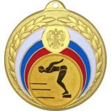 Медаль MN196 (Прыжки в воду, диаметр 50 мм (Медаль плюс жетон))