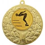 Медаль №59-192 (Прыжки в воду, диаметр 50 мм (Медаль цвет золото плюс жетон для вклейки) Место для вставок: обратная сторона диаметр 45 мм)