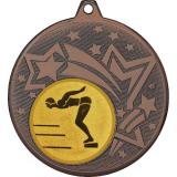 Медаль №59-27 (Прыжки в воду, диаметр 45 мм (Медаль цвет бронза плюс жетон для вклейки) Место для вставок: обратная сторона диаметр 39 мм)