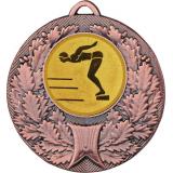 Медаль №59-192 (Прыжки в воду, диаметр 50 мм (Медаль цвет бронза плюс жетон для вклейки) Место для вставок: обратная сторона диаметр 45 мм)
