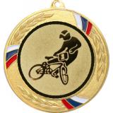 Медаль MN207 (Велоспорт, диаметр 80 мм (Медаль плюс жетон VN612))