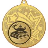 Медаль №619-1274 (Образование, диаметр 45 мм (Медаль цвет золото плюс жетон для вклейки) Место для вставок: обратная сторона диаметр 40 мм)