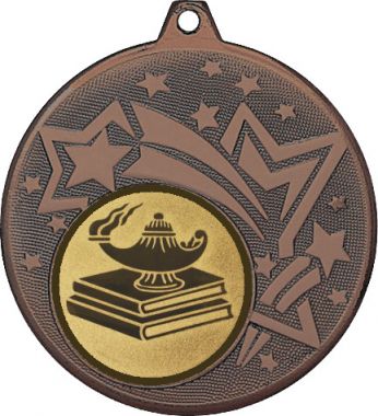 Медаль №619-1274 (Образование, диаметр 45 мм (Медаль цвет бронза плюс жетон для вклейки) Место для вставок: обратная сторона диаметр 40 мм)