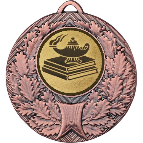 Медаль №619-192 (Образование, диаметр 50 мм (Медаль цвет бронза плюс жетон для вклейки) Место для вставок: обратная сторона диаметр 45 мм)