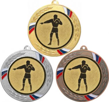 Комплект медалей №637-1285 (Судейство, диаметр 70 мм (Три медали плюс три жетона для вклейки) Место для вставок: обратная сторона диаметр 60 мм)