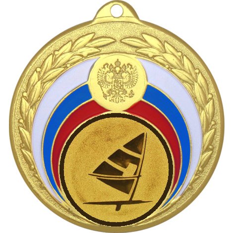 медаль №65-196 (виндсёрфинг, диаметр 50 мм (медаль цвет золото плюс жетон для вклейки) место для вставок: обратная сторона диаметр 45 мм) медаль №65-196 (виндсёрфинг, диаметр 50 мм (медаль цвет золото плюс жетон для вклейки) место для вставок: обратная сторона диаметр 45 мм)