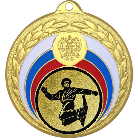 медаль №66-196 (сноуборд, диаметр 50 мм (медаль цвет золото плюс жетон для вклейки) место для вставок: обратная сторона диаметр 45 мм) медаль №66-196 (сноуборд, диаметр 50 мм (медаль цвет золото плюс жетон для вклейки) место для вставок: обратная сторона диаметр 45 мм)
