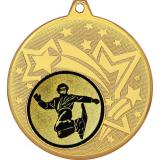 Медаль MN27 (Сноуборд, диаметр 45 мм (Медаль плюс жетон))