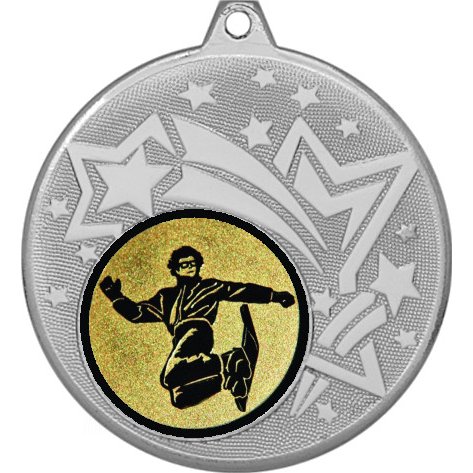медаль №66-1274 (сноуборд, диаметр 45 мм (медаль цвет серебро плюс жетон для вклейки) место для вставок: обратная сторона диаметр 40 мм) медаль №66-1274 (сноуборд, диаметр 45 мм (медаль цвет серебро плюс жетон для вклейки) место для вставок: обратная сторона диаметр 40 мм)