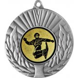 Медаль №66-68 (Сноуборд, диаметр 50 мм (Медаль цвет серебро плюс жетон для вклейки) Место для вставок: обратная сторона диаметр 46 мм)