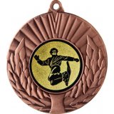 Медаль №66-68 (Сноуборд, диаметр 50 мм (Медаль цвет бронза плюс жетон для вклейки) Место для вставок: обратная сторона диаметр 46 мм)