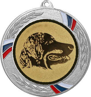 Медаль №67-1285 (Животноводство, диаметр 70 мм (Медаль цвет серебро плюс жетон для вклейки) Место для вставок: обратная сторона диаметр 60 мм)