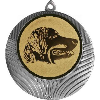Медаль №67-8 (Животноводство, диаметр 70 мм (Медаль цвет серебро плюс жетон для вклейки) Место для вставок: обратная сторона диаметр 64 мм)