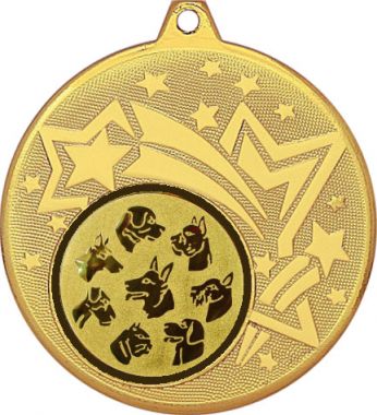 Медаль №69-27 (Животноводство, диаметр 45 мм (Медаль цвет золото плюс жетон для вклейки) Место для вставок: обратная сторона диаметр 39 мм)