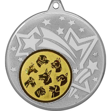 Медаль №69-1274 (Животноводство, диаметр 45 мм (Медаль цвет серебро плюс жетон для вклейки) Место для вставок: обратная сторона диаметр 40 мм)