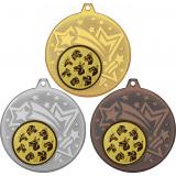 Комплект из трёх медалей MN27 (Животноводство, диаметр 45 мм (Три медали плюс три жетона VN69))