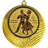 Медаль MN1302 (Танцы, диаметр 56 мм (Медаль плюс жетон))