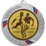 Медаль MN207 (Футбол, диаметр 80 мм (Медаль плюс жетон))