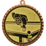 Медаль MN1302 (Бильярд, диаметр 56 мм (Медаль плюс жетон))