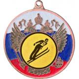 Медаль MN118 (Прыжки с трамплина, диаметр 50 мм (Медаль плюс жетон VN80))