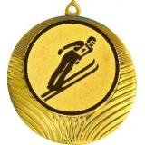 Медаль MN969 (Прыжки с трамплина, диаметр 70 мм (Медаль плюс жетон VN80))