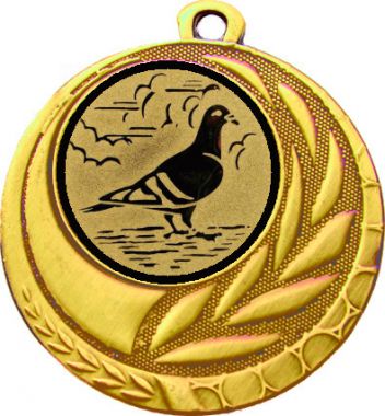 Медаль №91-1274 (Животноводство, диаметр 45 мм (Медаль цвет золото плюс жетон для вклейки) Место для вставок: обратная сторона диаметр 40 мм)
