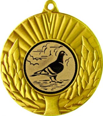 Медаль №91-192 (Животноводство, диаметр 50 мм (Медаль цвет золото плюс жетон для вклейки) Место для вставок: обратная сторона диаметр 45 мм)