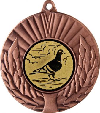 Медаль №91-192 (Животноводство, диаметр 50 мм (Медаль цвет бронза плюс жетон для вклейки) Место для вставок: обратная сторона диаметр 45 мм)