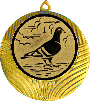 Медаль №91-1302 (Животноводство, диаметр 56 мм (Медаль цвет золото плюс жетон для вклейки) Место для вставок: обратная сторона диаметр 50 мм)