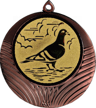 Медаль №91-8 (Животноводство, диаметр 70 мм (Медаль цвет бронза плюс жетон для вклейки) Место для вставок: обратная сторона диаметр 64 мм)