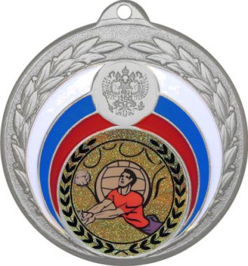 Медаль MN118 (Волейбол, диаметр 50 мм (Медаль плюс жетон VN92))